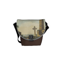 Monasterboice Church Tower Co Louth Ireland 1833 Messenger Bags at Zazzle