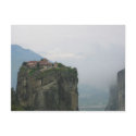 Monastery at Meteora, Greece postcards