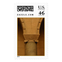 Monastery column detail postage by PamBar Monastery column detail postage