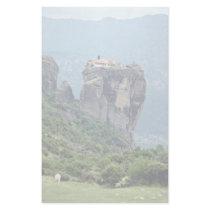 Monastery in Meteora, Greece Europe Personalized Stationery