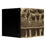 Monastery or Pagoda, detail, probably Mandalay Vinyl Binder
