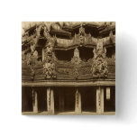 Monastery or Pagoda, detail, probably Mandalay Pins