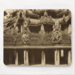 Monastery or Pagoda, detail, probably Mandalay Mousepads