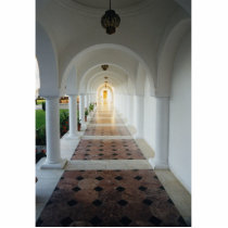 Monastic tranquility photo cut out