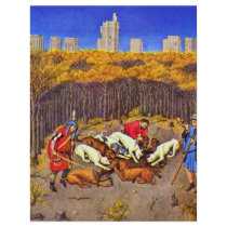 Monatsbild December (Boar Hunt) By Barthélemy D' E Flyer Design