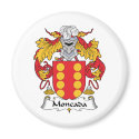 Moncada Family Crest magnets by coatsofarms Moncada Family Crest magnets
