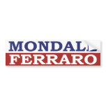 Mondale 1984 Bumper Sticker