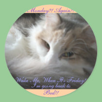 Monday Again?, Wake Me When It's Friday stickers
