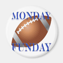 Monday and Sunday night Football Fridge Magnets