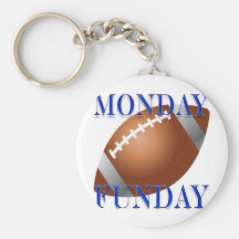 Monday and Sunday night Football Key Chain