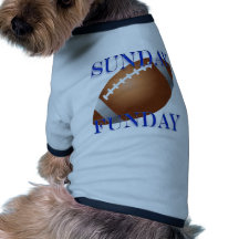 Monday and Sunday night Football Pet Tshirt