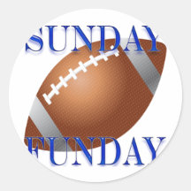 Monday and Sunday night Football Sticker