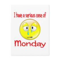 Monday Blues postcards