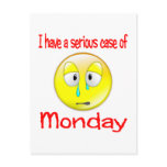 Monday Blues Post Cards