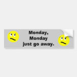 Monday Bumper Sticker