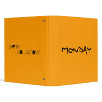 MONDAY EARTH COLLECTIONS BINDERS