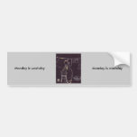 Monday is washday bumper stickers