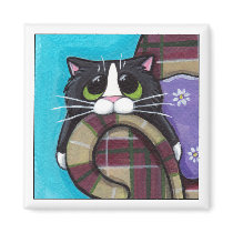 Monday Morning Blues - Cat Magnet