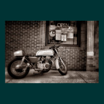 Monday Motorcycle Poster posters