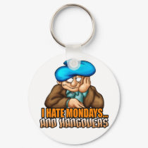 Mondays and Hangovers keychains by thamagikal1 Mondays and Hangovers keychains