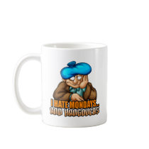 Mondays and Hangovers mugs