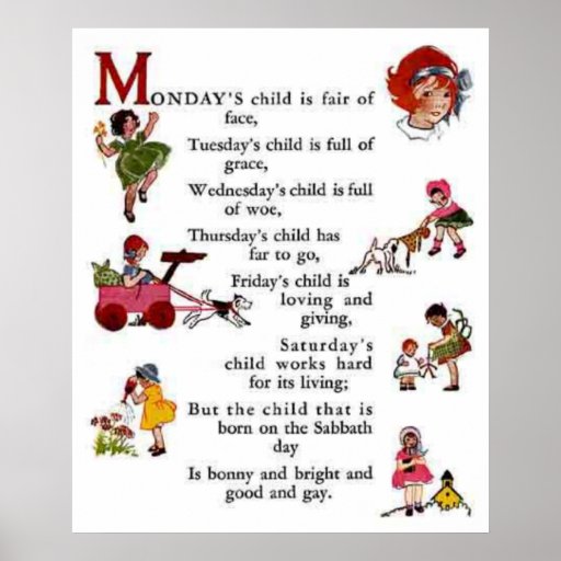 monday-s-child-poem-poster-zazzle