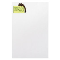 Mondays Should be Illegal Stationery Design