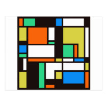 mondrian3 postcards