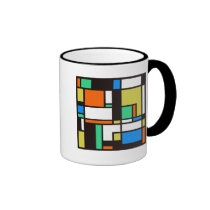 Mondrian #3 mugs