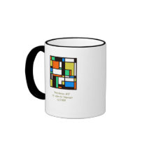 Mondrian #3 mugs