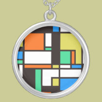 Mondrian #3 necklaces