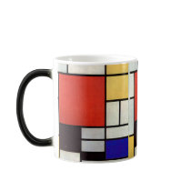 Mondrian mug