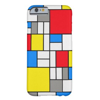 Mondrian theme iPhone 6 case