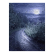 Mondschein Weg posters