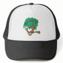moneky hanging in a tree hats by doonidesignsanimals moneky hanging in a tree hats