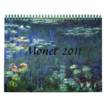 Monet 2011 wall calendar