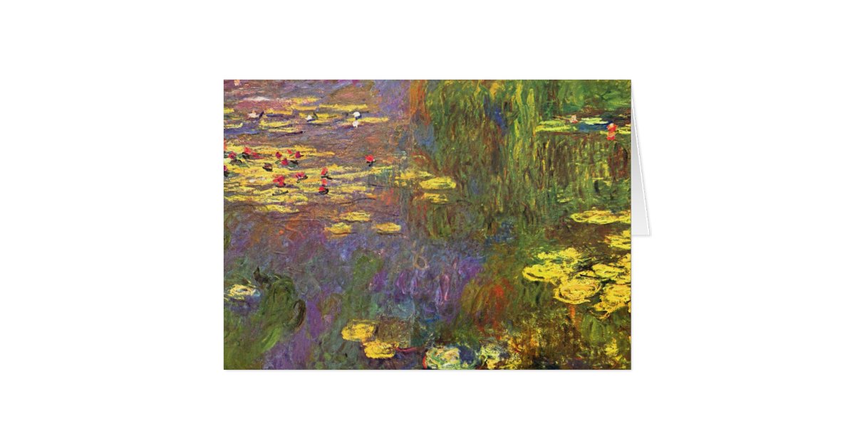 Monet Birthday Card 