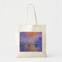 Monet Charing Cross Bridge Tote Bag