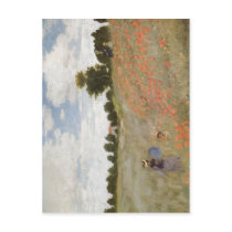 Monet, Claude Mohnblumen 1873 Technique ?l auf Lei postcards by rahulbiswas Monet, Claude Mohnblumen 1873 Technique ?l auf Lei postcards