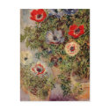 Monet, Claude Stilleben mit Anemonen um 1885 c. 18 postcards
