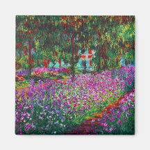 Monet Garden in Giverny Magnet