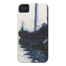 Monet Gondola In Venice iPhone 4 Case