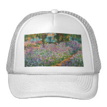 Monet Irises Hat