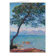 Monet Painting Card