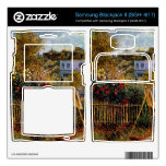 Monet painting in his garden by Claude Monet Samsung Blackjack II Skin