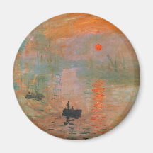 Monet Painting Magnets