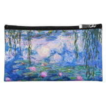 Monet’s Water Lilies Cosmetic Bags