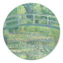 Monet The Water Lily Pond Sticker sticker