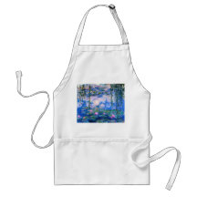 Monet Water Lilies Apron