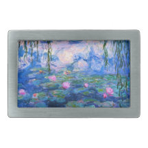 Monet Water Lilies Belt Buckle
